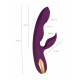 Заказать Фиолетовый вибратор-кролик Octar - 24,5 см.