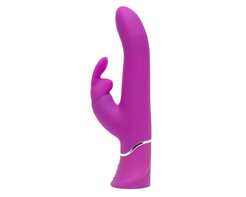 Заказать Лиловый вибратор Curve Thrusting Rechargeable Rabbit Vibrator - 24,1 см.