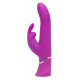 Заказать Лиловый вибратор Curve Thrusting Rechargeable Rabbit Vibrator - 24,1 см.