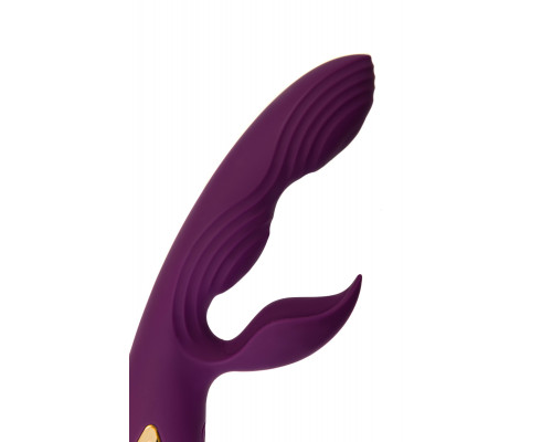 Заказать Фиолетовый вибратор-кролик Octar - 24,5 см.