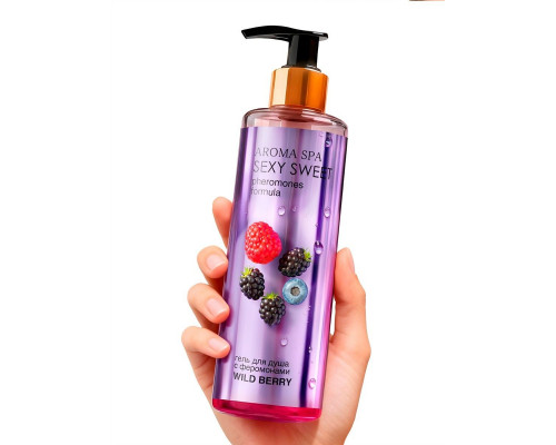 Гель для душа с феромонами и ароматом диких ягод Wild Berry - 200 мл.