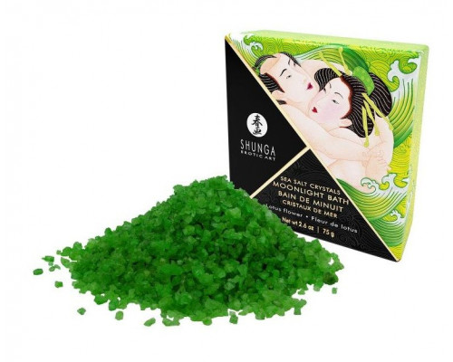 Заказать Соль для ванны Bath Salts Lotus Flower с ароматом цветков лотоса - 75 гр.