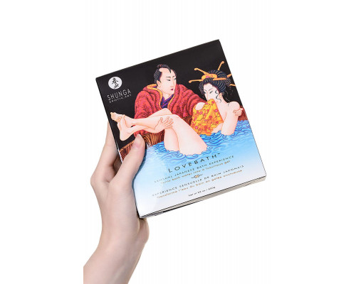 Заказать Соль для ванны Lovebath Ocean temptation, превращающая воду в гель - 650 гр.