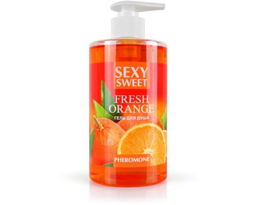 Заказать Гель для душа Sexy Sweet Fresh Orange с ароматом апельсина и феромонами - 430 мл.