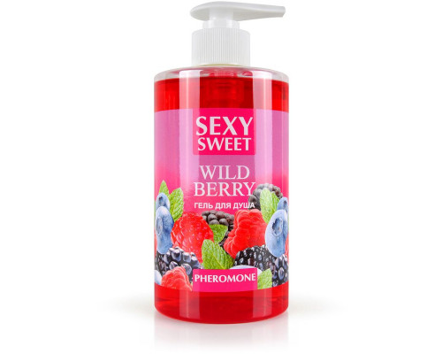 Заказать Гель для душа Sexy Sweet Wild Berry с ароматом лесных ягод и феромонами - 430 мл.