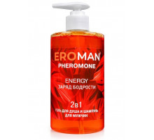 Мужской гель для душа и шампунь ENERGY - 430 мл.