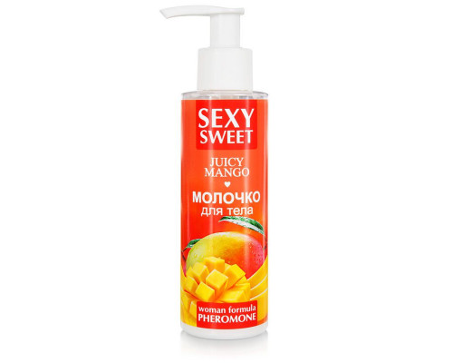 Заказать Молочко для тела с феромонами и ароматом манго Sexy Sweet Juicy Mango - 150 гр.