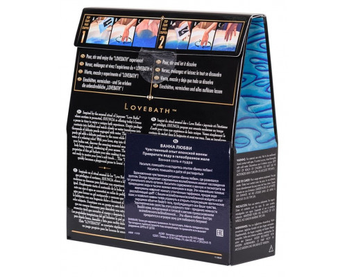 Заказать Соль для ванны Lovebath Ocean temptation, превращающая воду в гель - 650 гр.