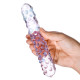 Заказать Двухцветный стик Purple Rose Nubby - 17,5 см.