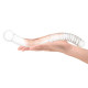 Заказать Стеклянный фаллоимитатор 11’’ Glass Pelvic Wand Double Ended - 28 см.
