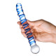 Заказать Изогнутый стеклянный фаллос G-Spot Glass Dildo - 17 см.