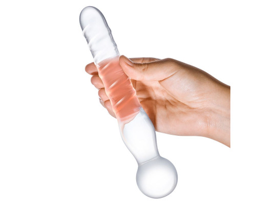Заказать Стеклянный спиральный жезл Joystick, 20 см.