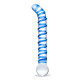 Заказать Изогнутый стеклянный фаллос G-Spot Glass Dildo - 17 см.