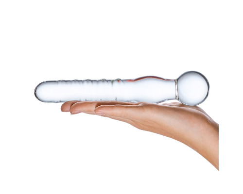 Заказать Стеклянный спиральный жезл Joystick, 20 см.