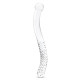 Заказать Стеклянный фаллоимитатор 11’’ Glass Pelvic Wand Double Ended - 28 см.