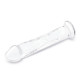 Заказать Большой стеклянный стимулятор 12’’ Glass Dildo With Veins   Flat Base - 28 см.