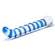 Заказать Изогнутый стеклянный фаллос G-Spot Glass Dildo - 17 см.