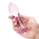 Заказать Набор из 3 стеклянных анальных пробок Rosebud Butt Plug Set