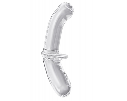 Заказать Прозрачный двусторонний стеклянный фаллоимитатор Satisfyer Double Crystal - 19,5 см. Заказать Прозрачный двусторонний стеклянный фаллоимитатор Satisfyer Double Crystal - 19,5 см.