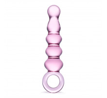 Анальный розовый жезл Quintessence Anal Slider - 18 см.