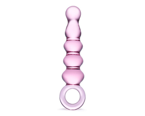 Заказать Анальный розовый жезл Quintessence Anal Slider - 18 см.