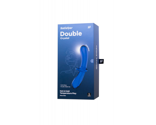 Заказать Синий двусторонний стеклянный фаллоимитатор Double Crystal - 19,5 см. Заказать Синий двусторонний стеклянный фаллоимитатор Double Crystal - 19,5 см.