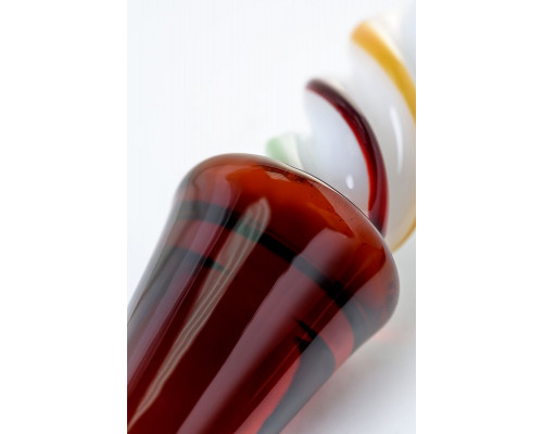 Заказать Коническая стеклянная анальная втулка Sexus Glass - 16 см.