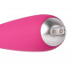 Заказать Ярко-розовый G-стимулятор IRIS Clitoral G-spot Vibrator - 18 см.