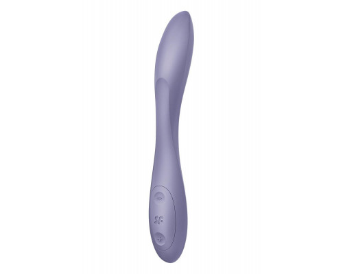 Заказать Сиреневый гибкий вибратор Satisfyer G-Spot Flex 2 - 19,5 см.