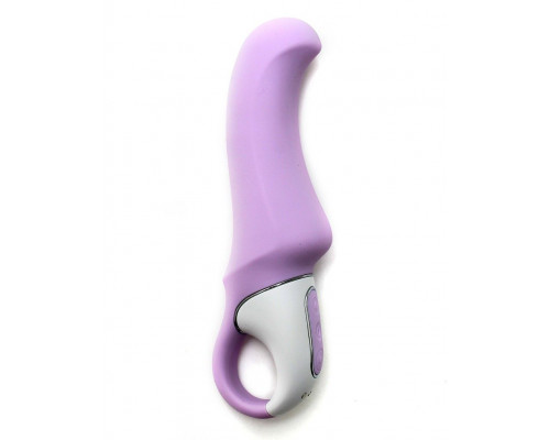 Заказать Сиреневый вибратор Satisfyer Charming Smile - 18,5 см.