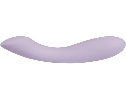 Заказать Сиреневый изогнутый вибратор Amy 2 - 17,4 см.