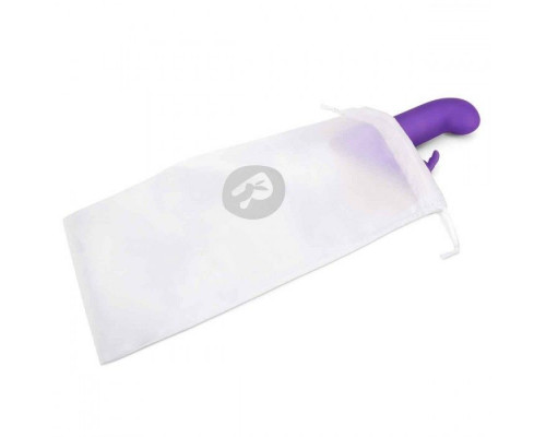 Заказать Фиолетовый вибромассажер для G-точки Come hither G-Spot Rabbit - 24,5 см.