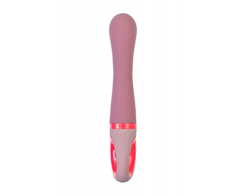 Розовый вибратор для G-стимуляции Rose - 19 см.