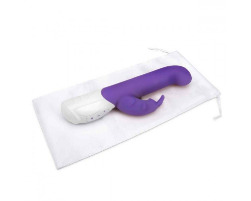 Заказать Фиолетовый вибромассажер для G-точки Come hither G-Spot Rabbit - 24,5 см.