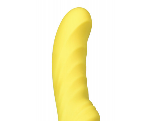 Заказать Жёлтый вибратор Satisfyer Yummy Sunshine - 22,5 см.