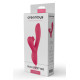 Розовый вибратор-кролик Dual G-Spot Vibe - 22,5 см.