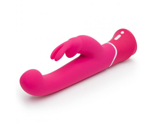 Заказать Розовый вибратор-кролик G-Spot Rechargeable Rabbit Vibrator - 24,1 см.