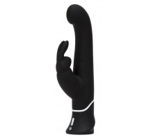 Черный вибратор-кролик G-Spot Stroking Vibrator - 24,2 см.