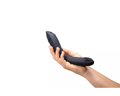 Заказать Темно-серый стимулятор G-точки Womanizer OG c технологией Pleasure Air и вибрацией - 17,7 см.