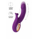 Фиолетовый вибратор Julli с функций Up Down - 20,5 см.