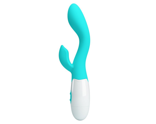 Заказать Мятный вибратор-кролик для G-стимуляции Brighty - 20 см.