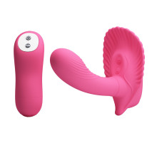 Розовая вагинальная пробка для G-стимуляции