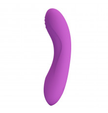 Фиолетовый мини-вибратор DJ Dick - 12,7 см.