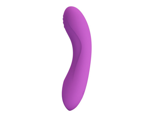Фиолетовый мини-вибратор DJ Dick - 12,7 см.