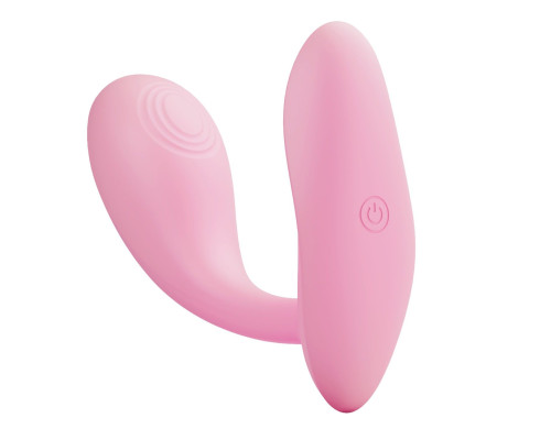 Розовый G-стимулятор с управлением через приложение Baird