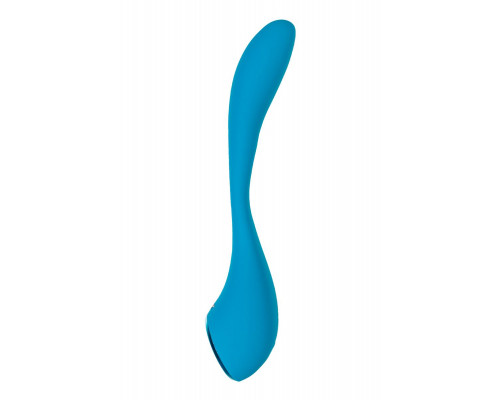 Заказать Синий гибкий вибратор Satisfyer G-Spot Flex 5+ - 19,6 см.