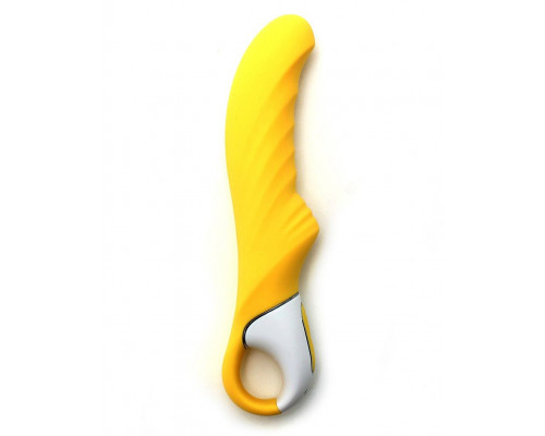 Заказать Жёлтый вибратор Satisfyer Yummy Sunshine - 22,5 см.