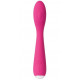 Заказать Ярко-розовый G-стимулятор IRIS Clitoral G-spot Vibrator - 18 см.