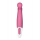 Заказать Вибратор Satisfyer Petting Hippo с загнутым кончиком - 22,9 см.