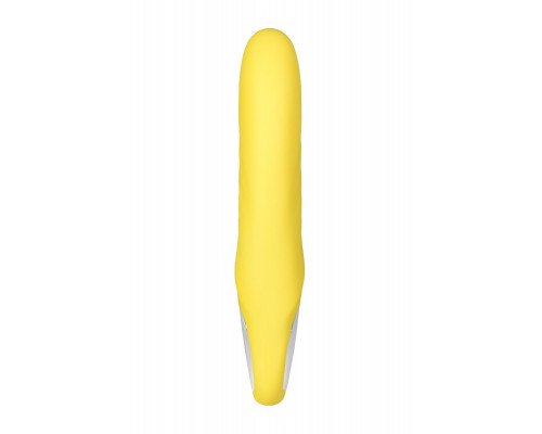 Заказать Жёлтый вибратор Satisfyer Yummy Sunshine - 22,5 см.